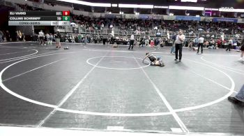 53 lbs Consi Of 8 #2 - Jaxson Pierson, Colorado Hammers vs Eli Dicus, Raw Wc