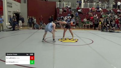 190 lbs Quarterfinal - Alex Lahners, Cannon School vs Andrew Crouch, Berkeley Prep
