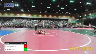 136 lbs Round Of 16 - Taylor Thompson, Apex Wrestling Academy vs Rachel Nelson, Unaffiliated