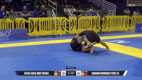 Armando Rodriguez Perez Jr. vs Rafael Natal Diniz Franca 2025 Pan IBJJF Jiu-Jitsu No-Gi Championship