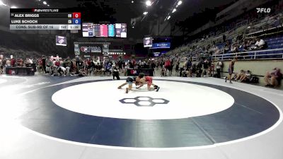 126 lbs Cons. Sub-rd Of 16 - Alex Briggs, OH vs Luke Schoch, CA