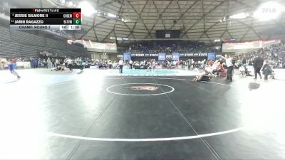 Boys 2A 190 lbs Champ. Round 2 - Jarin Ragazzo, Eatonville vs Jessie Gilmore II, Chief Sealth