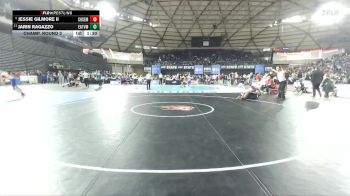 Boys 2A 190 lbs Champ. Round 2 - Jarin Ragazzo, Eatonville vs Jessie Gilmore II, Chief Sealth