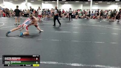 120 lbs Round 5 (6 Team) - Austin Bernash, U2 Upstate Uprising vs Noah Regemann, Suzie WC