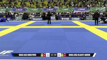 Maria Luisa Delahaye Amorim vs Maria Luiza Nunes Pinto 2025 Brasileiro Jiu-Jitsu IBJJF