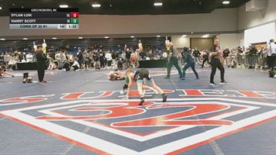 106 lbs Consi Of 32 #1 - Dylan Luik, VA vs Harry Scott, IN