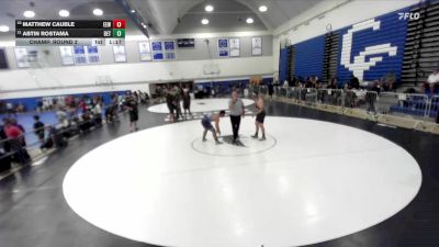 190 lbs Champ. Round 2 - Abtin Rostama, ECR vs Matthew Cauble, Eastvale Elite Wrestling