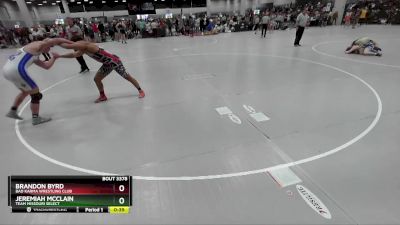 175 lbs Cons. Round 5 - Brandon Byrd, Bad Karma Wrestling Club vs Jeremiah McClain, Team Missouri Select