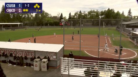 Replay: CSUSB vs Chico State - DH | Mar 28 @ 4 PM