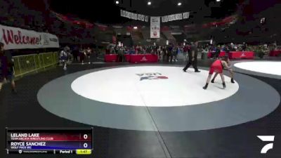 92 lbs Quarterfinal - Leland Lake, Team Arcata Wrestling Club vs Royce Sanchez, Wolf Pack WC