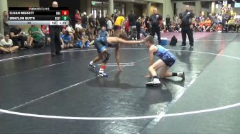 95 lbs Round 5 (6 Team) - Braylon Butts, NC National Team Gold vs Elijah Merritt, RWA