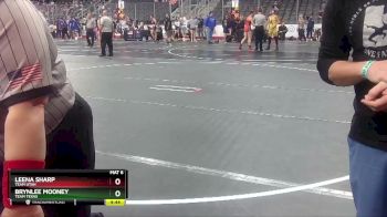 85 lbs Round 3 - Leena Sharp, Team Utah vs Brynlee Mooney, Team Texas