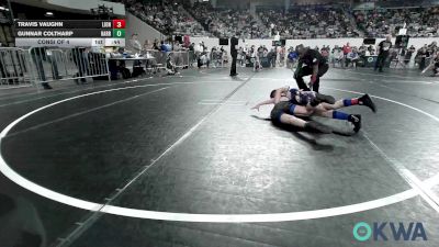 Consi Of 4 - Travis Vaughn, Lions Wrestling Academy vs Gunnar Coltharp, Harrah Little League Wrestling