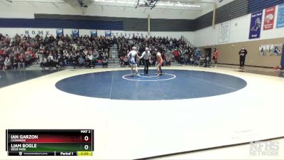 170 lbs Quarterfinal - Liam Bogle, Deer Park vs Ian Garzon, Cashmere