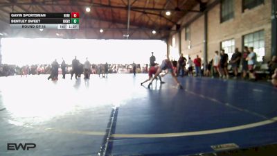119 lbs Round Of 16 - Gavin Sportsman, Honey Badgers Wrestling Club vs Bentley Sweet, Henryetta Knights Wrestling Club