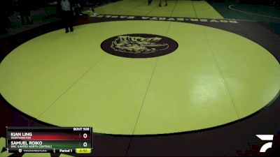 97 lbs Quarterfinal - Samuel Roiko, UNC (United North Central) vs Kian Ling, Worthington