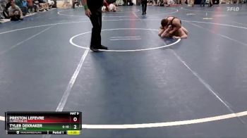 119 lbs Champ. Round 2 - Tyler Dekraker, Integrity WC vs Preston LeFevre, Clarkston HS