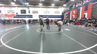 285 lbs Cons. Round 4 - Aaron Gonzalez, Canyon Springs vs Jose Landeros, Poway
