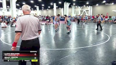 285 lbs Semis & Wb (16 Team) - Lloyd Benjamin, Team Nauman Pink vs Brady Griffin, Team STL Black