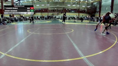 150 lbs Champ. Round 1 - Brody Bauman, Perrysburg vs Chance Ruble, Seckman