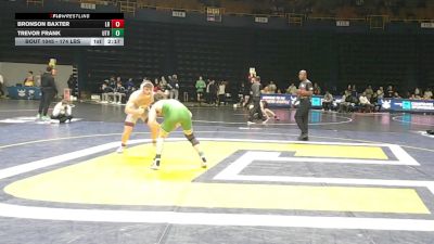 174 lbs Round Of 64 - Bronson Baxter, Little Rock vs Trevor Frank, Utah Valley