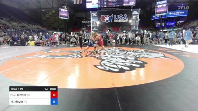 175 lbs Cons 8 #1 - Jaxon Trotter, OK vs Hugh Meyer, ND