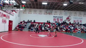 170 lbs 3rd Place Match - Nevaeh Spivey- Hayes, Idaho Falls vs Aubrey Maupin, Vale