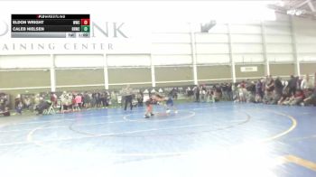 70 lbs Cons. Round 2 - Caleb Nielsen, RWC- Roy Wrestling Club vs Eldon Wright, Wasatch Wrestling Club