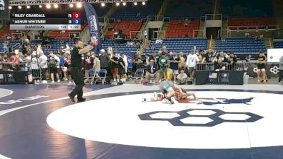 113 lbs Quarters - Riley Crandall, Pennsylvania vs Ashur Whitmer, Iowa