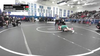 105 lbs Champ. Round 1 - Alexis Dillard, Aliso Niguel vs Jamie Cruz, Northview