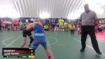 90 lbs Round 2 (8 Team) - Mya McCully, Phoenix WC vs Tucker McKinney, FORGE