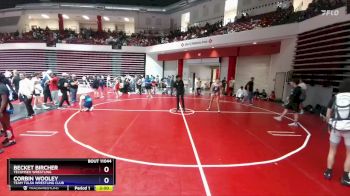 144 lbs Cons. Round 2 - Becket Bircher, Tecumseh Wrestling vs Corbin Wooley, Team Tulsa Wrestling Club