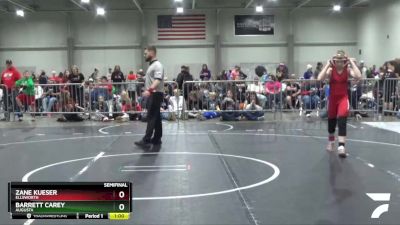 120 lbs Semifinal - Zane Kueser, Ellsworth vs Barrett Carey, Augusta