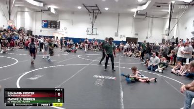 55 lbs Champ. Round 1 - Benjamin Foster, Journeyman Wrestling vs Maxwell Durren, NC Wrestling Factory