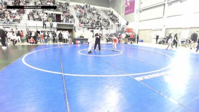14U Girls - 100 lbs Cons. Round 2 - Alana Garcia, CA vs Caydence Aagard, ID