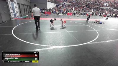 54 lbs Quarterfinal - Easton Werner, Askren Wrestling Academy vs Brandt Perry, B.A.M.