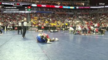 2A-150 lbs Cons. Round 2 - Gavin Gerbracht, Dike-New Hartford vs Jayden Leland, Ballard