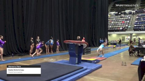 Kate Kimminau - Women's Pairs, Planet Gymnastics - 2021 Women's Xcel Region 4 Championships