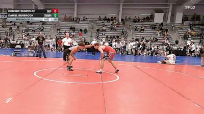 182 lbs Round Of 32 - Dominic Sumpolec, Team Shutt Rioux - HSB vs Daniel Benbrook, Triumph Blue - HSB