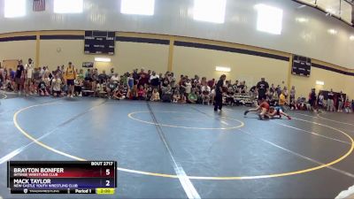 86 lbs Semifinal - Bronx Allison, Delta Wrestling Club Inc. vs Cameron Cooper, Dragon Wrestling Club