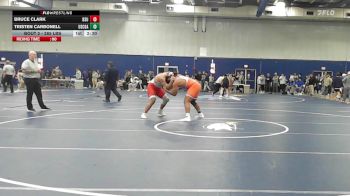 285 lbs Round Of 32 - Bruce Clark, Bridgewater vs Tristen Carbonell, Coast Guard