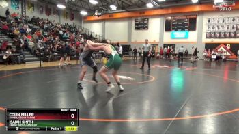 215 lbs Quarterfinal - Colin Miller, Xavier, Cedar Rapids vs Isaiah Smith, Cedar Rapids Kennedy