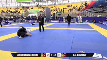 Eliel Reis Da Silva vs Joao Victor Borges Moreira 2025 Brasileiro Jiu-Jitsu IBJJF