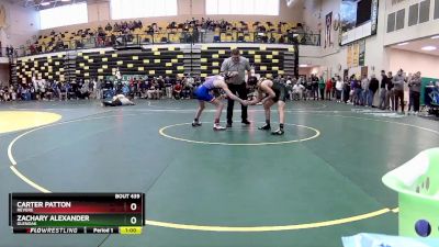 120 lbs Cons. Round 4 - Carter Patton, REVERE vs Zachary Alexander, GLENOAK