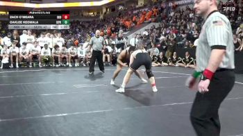 190 lbs Finals (1st & 3rd) - Oaklee Keomala, Southeast Polk vs Zach O`meara, Indianola