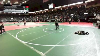 55 lbs Quarterfinal - Kolvin Sforza, RIKA vs Jayden Writesel, PWCA