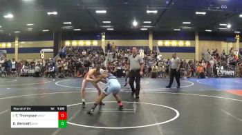 Match - Trey Thompson, Westlake vs Dylan Bennett, Mxw