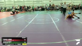 150 lbs Round 1 (8 Team) - Tommy Gibbs, Team Shutt Dynasty vs David Burks, 84 Athletes