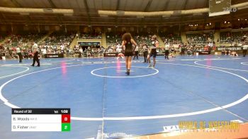 145 lbs Round Of 32 - Blest Woods, NM Beast vs Dawson Fisher, Unattached