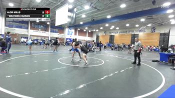 175 lbs Champ. Round 3 - Alor Mills, Laguna Hills vs Brayden Carson, Fountain Valley